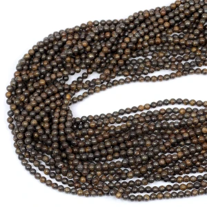 Bronzyt kula gładka ok. 3,5mm