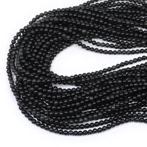 Obsydian kula gładka ok. 3,3mm