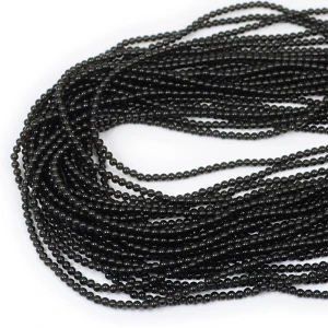 Obsydian kula gładka ok. 2,4mm