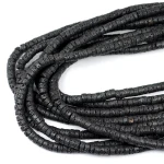 Lawa wulkaniczna talarek ok. 6,5x3mm