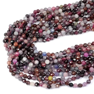 Spinel różowy kula diamentowy szlif ok. 5mm
