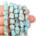 Larimar bryła surowa ok. 7-15x5-10mm