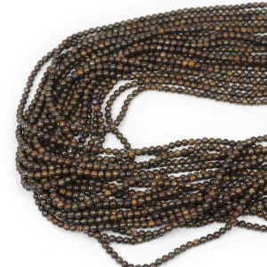Bronzyt kula gładka ok. 2,5mm