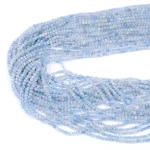 Akwamaryn kula fasetowana ok. 2mm