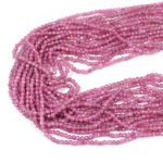 Rubin kula fasetowana ok. 2,3mm