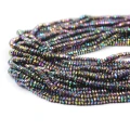 Hematyt multikolor oponka fasetowana ok. 3x1,5mm
