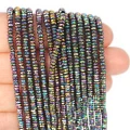 Hematyt multikolor oponka fasetowana ok. 3x1,5mm