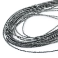 Hematyt grafitowy kula fasetowana ok. 2,2mm