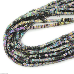 Hematyt heishi multikolor ok. 4x1mm 