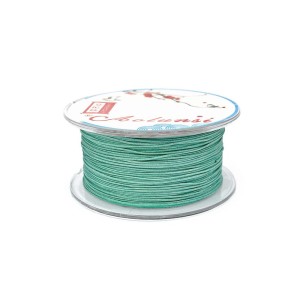 Sznurek do makramy pastelowy błękitny ok. 0,6mm [szpula ok. 60m]