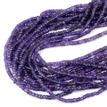 Ametyst nieregularny talarek ok. 4-5x2-3mm