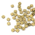 Hematyt koniczyna jasno złota ok. 8mm [przekładka]
