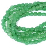 Awenturyn zielony serce ok. 12x12mm