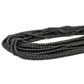 Hematyt czarny kula matowa fasetowana ok. 3mm