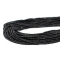 Hematyt czarny kula matowa fasetowana ok. 2,2mm