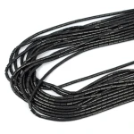 Hematyt czarny walec ok. 2x4mm 
