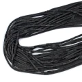 Hematyt czarny prostopadłościan matowy ok. 2x4mm