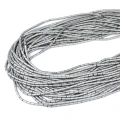 Hematyt srebrny matowy walec ok. 2x4mm