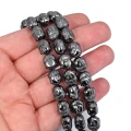 Hematyt grafitowy budda ok. 10x8,5x7mm