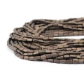 Hematyt brązowy prostopadłościan matowy ok. 3x4mm [obłe rogi]