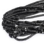 Hematyt czarny heishi ok. 3x1mm