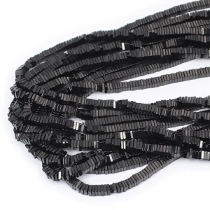 Hematyt czarny heishi ok. 3x1mm