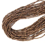Hematyt miedziany prostopadłościan matowy ok. 2x4mm [obłe rogi ]
