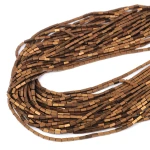 Hematyt mix miedziany matowy prostopadłościan ok. 2x4mm