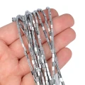 Hematyt srebrny prostopadłościan ok. 2x4mm