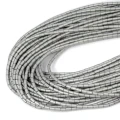 Hematyt srebrny matowy walec ok. 3x5mm