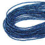 Hematyt niebieski kula fasetowana ok. 2,2mm