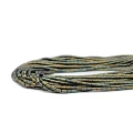 Hematyt zielono złoty matowy walec ok. 3x5mm