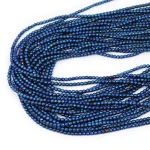 Hematyt niebieski kula matowa fasetowana ok. 2,3mm