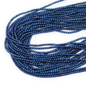 Hematyt niebieski kula matowa fasetowana ok. 2,3mm