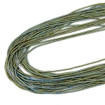 Hematyt zielony matowy walec ok. 1x1mm