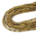 Hematyt złoty kostka matowa ok. 4x4mm
