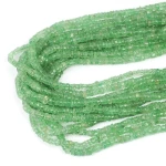 Awenturyn zielony nieregularny talarek ok. 4-5x2-3mm