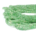 Awenturyn zielony nieregularny talarek ok. 4-5x2-3mm