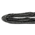 Hematyt czarny kula fasetowana ok. 3mm