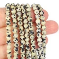 Jaspis Dalmatyński kula gładka ok. 4,5mm
