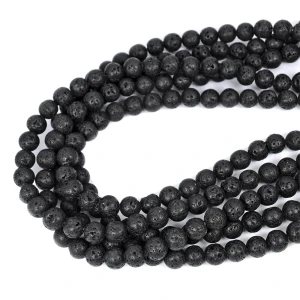 Lawa wulkaniczna kula ok. 8mm