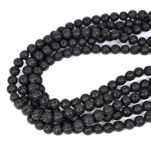 Lawa wulkaniczna kula ok. 8mm