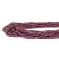 Granat kula fasetowana ok. 2mm