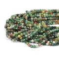 Agat indyjski kula fasetowana ok. 3mm