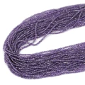 Ametyst kula fasetowana ok. 2,5mm