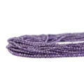 Ametyst kula fasetowana ok. 2,5mm