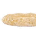 Cytryn cieniowany oponka fasetowana ok. 5,5x4mm