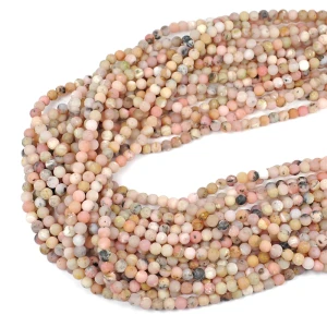 Opal peruwiański kula matowa ok. 4,5mm 