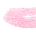 Kwarc różowy bryła gładka ok. 6-10x4-6mm