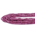 Rubin kula fasetowana ok. 2,5mm